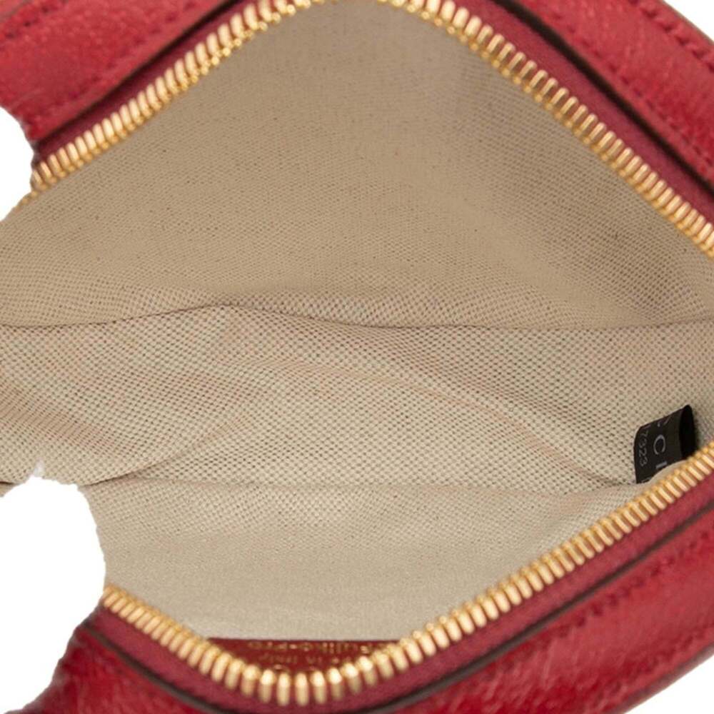 GUCCI Authentic Brown Leather Shoulder Bag - Picture 4 of 6